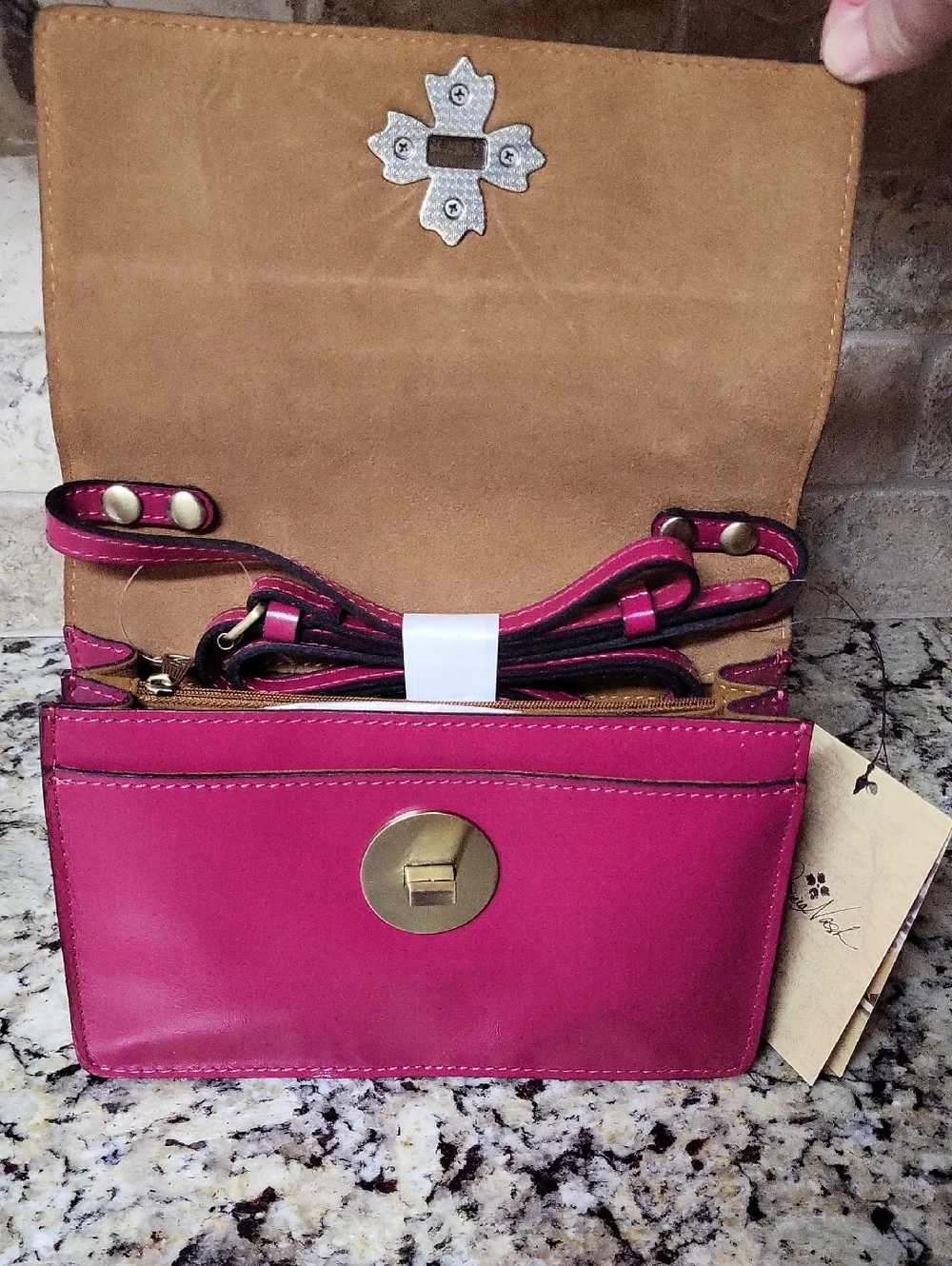 Patricia Nash Pink Consilina Crossbody
